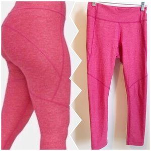 Outdoor Voices Pink Athletic Capri Leggings Sz S